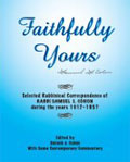 Faithfully Yours - Selective Rabbinical Correspondence of Samuel S. Cohon - book edited by Baruch Cohon